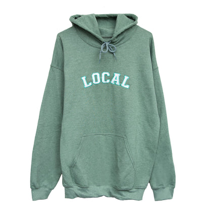 The Local - Hoodie, Varsity. Green.