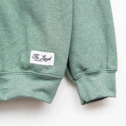 The Local - Hoodie, Varsity. Green.