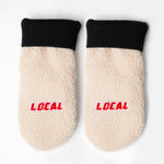 The Local - Heavyweight Sherpa Mittens, Speed Font. S9D4