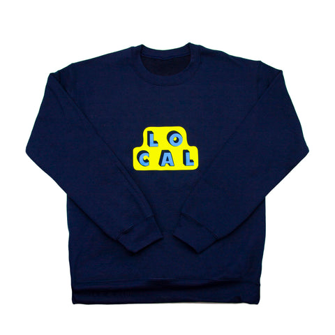 The Local - Crewneck, Block Graphic