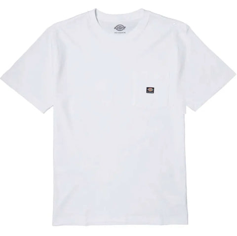 Dickies - Pocket T Shirt. White