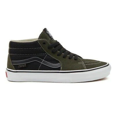 Forest green high top 2025 vans
