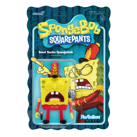 Super7 - Reaction Figure, Band Geeks Sponge Bob