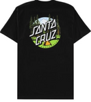 Santa Cruz - T Shirt, Braun Camping Dot