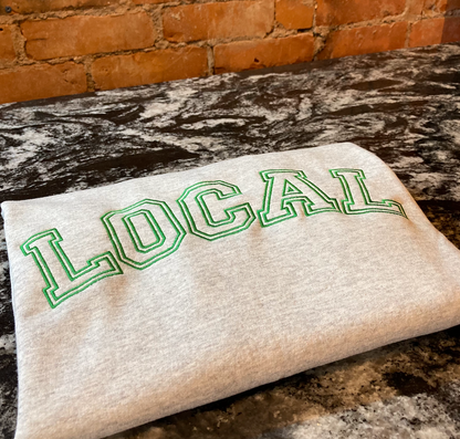 The Local - Crewneck, Varsity - Grey