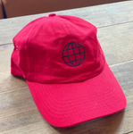 Madn3ss - Hat, Worldwide, Dad Cap. Red
