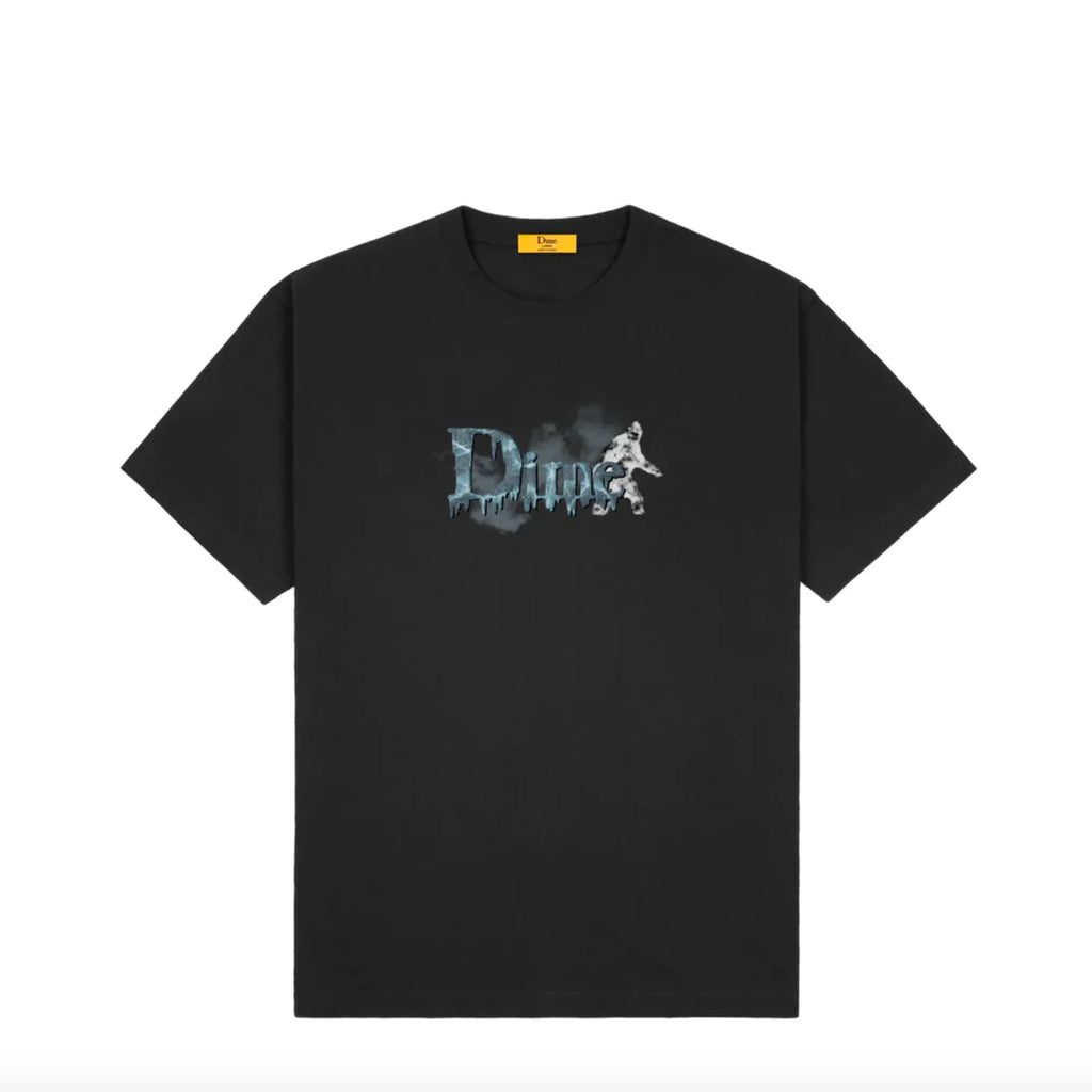 Dime - T Shirt, Classic Yeti. Black