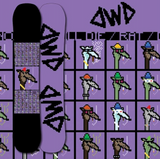 DWD - Men's Snowboard, Rat. 2023