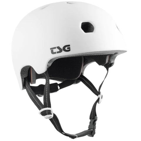 TSG - Helmet, Meta Solid Colour, Satin White