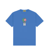 Dime - T Shirt, Nightlight. Sonic Blue