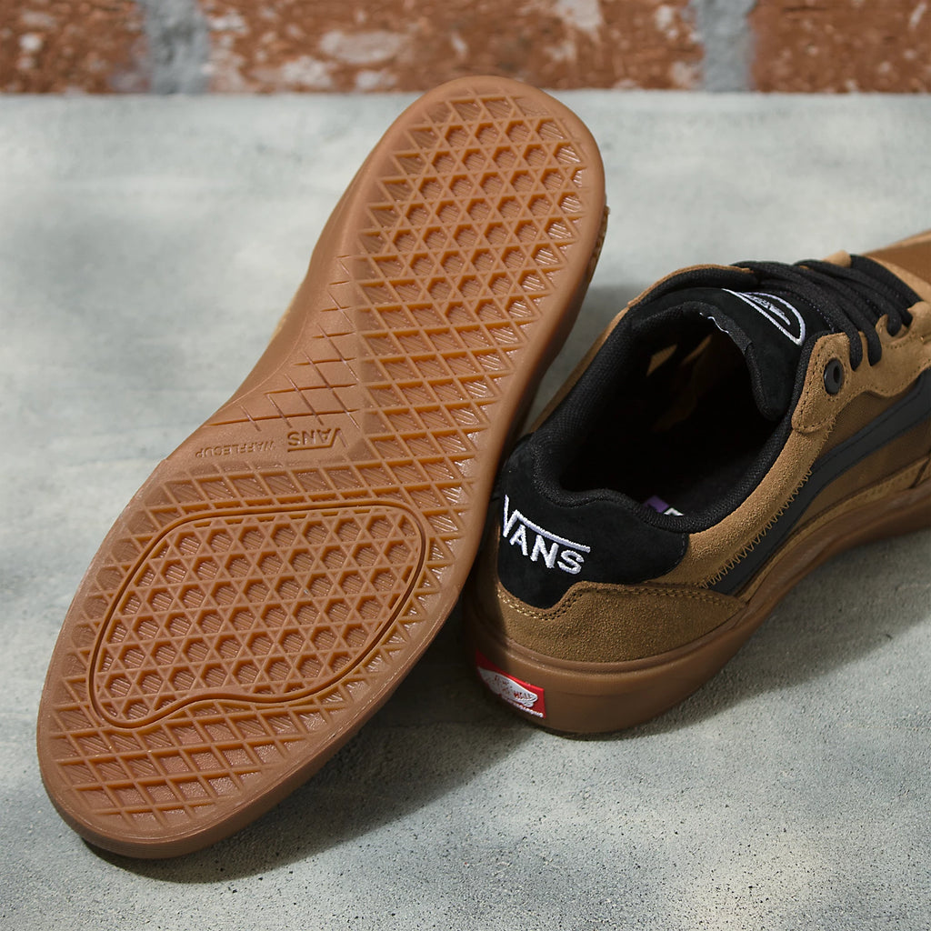Brown vans skate shoes best sale