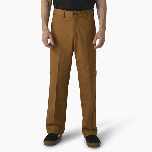 Dickies - Pants, Double Knee. Brown