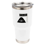 Poler Stuff, Stainless Steel Tumbler. 30 OZ. White