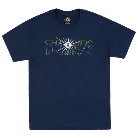 Thrasher Magazine X Alien Workshop  - T-Shirt, Nova