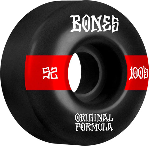 Bones - Wheels, Price Point, V4 Wide. Black