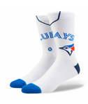 Stance - Socks, MLB Blue Jays Home. White