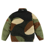 Dime - Sherpa Puffer Jacket. Camo