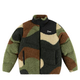 Dime - Sherpa Puffer Jacket. Camo