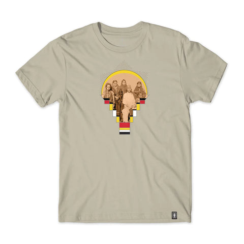 Girl - T Shirt, Colonialism Sepia.